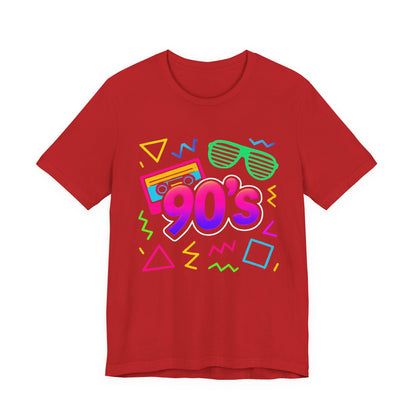 Musica old school anni '90 - vibrazioni arcade Classico anni '90 Vintage. Anni '90 Retro Mi piacciono gli anni Novanta Maglietta