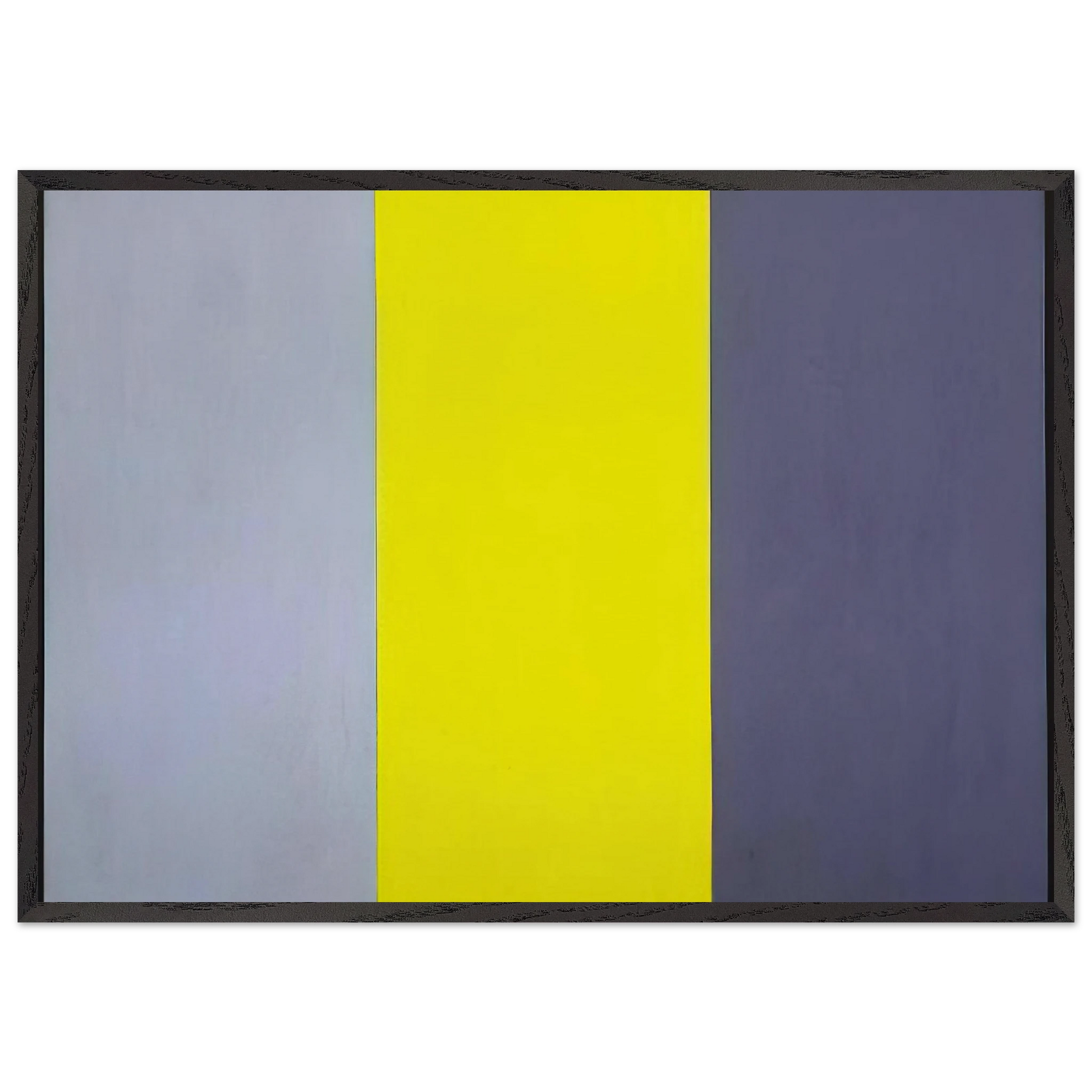 Summer Table - 1972 - Brice Marden Framed Art Print – Black Wooden Frame - Default Title - -Framed Art Print