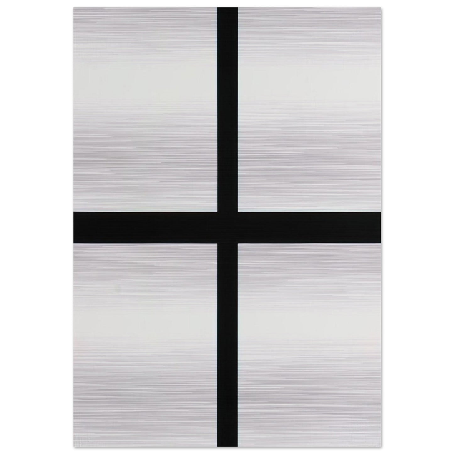 Trames 0°-90°---40 mm au trait et pleines - 1972 - Francois Morellet Brushed Aluminum Print - 70x100 cm / 28x40 inches | Francois Morellet Aluminum Print | Francois Morellet Prints