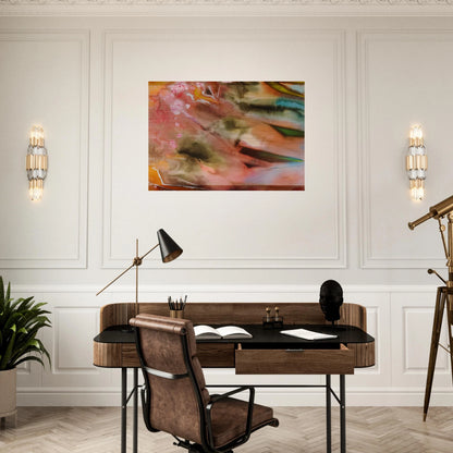 Loon - Sam Gilliam Brushed Aluminum Print - 70x100 cm / 28x40 inches | Sam Gilliam Aluminum Print | Sam Gilliam Prints