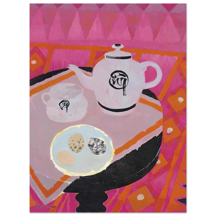 Mary Fedden - Chinese Teapot - 1989  75x100 cm / 30x40inches Fine Art Poster