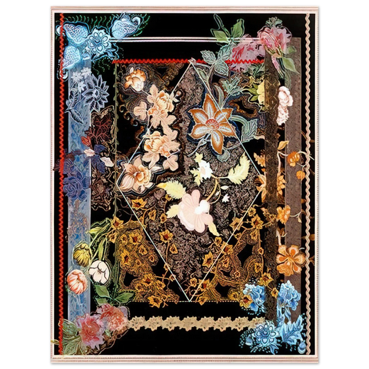 Miriam Schapiro - Gates of Paradise - 1980 Fine Art Poster - Default Title
