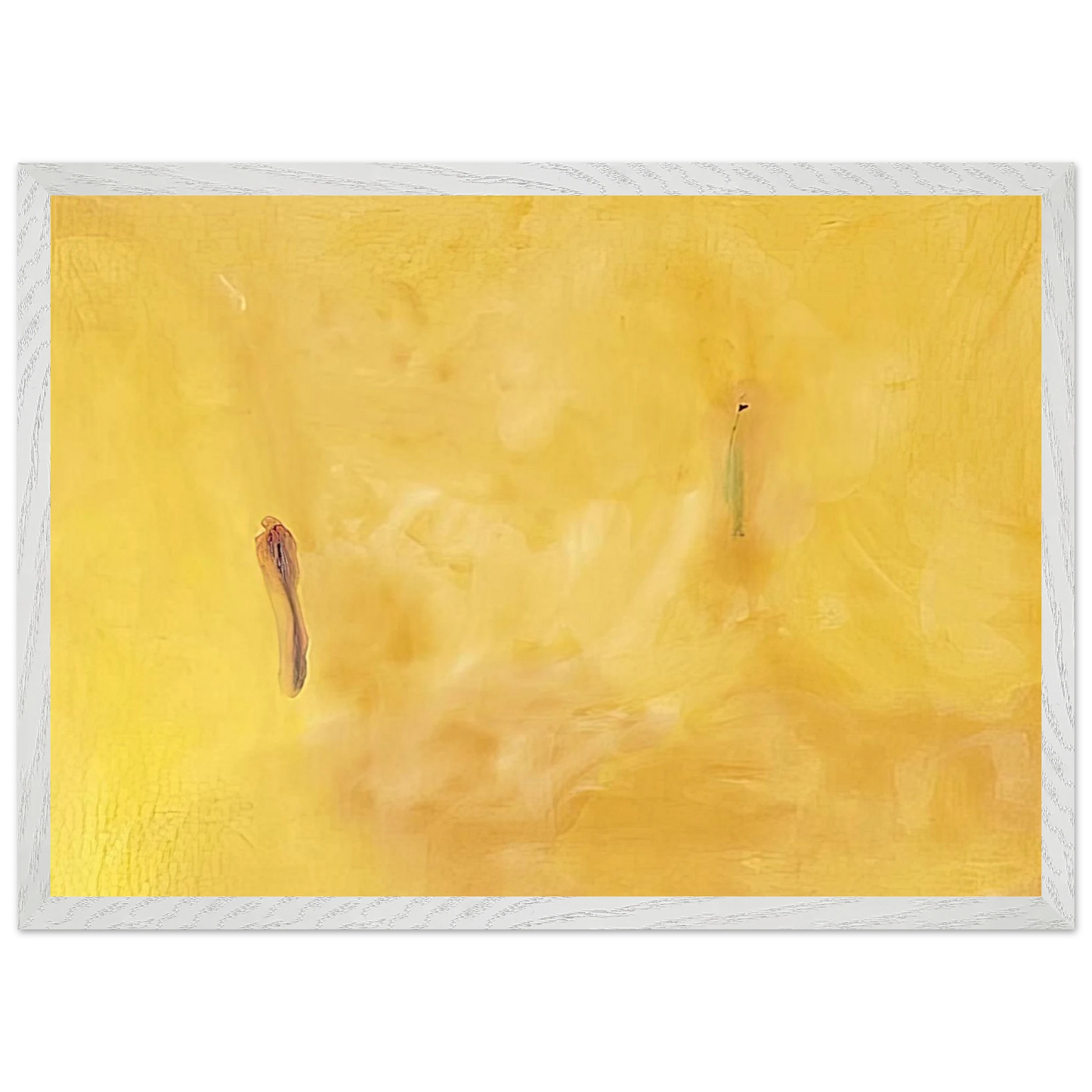 Helen Frankenthaler - Earliness - 1975 Wall art - A3 (29.7 x 42  cm) - Premium Wooden Framed Poster With Fine Art Paper - White frame