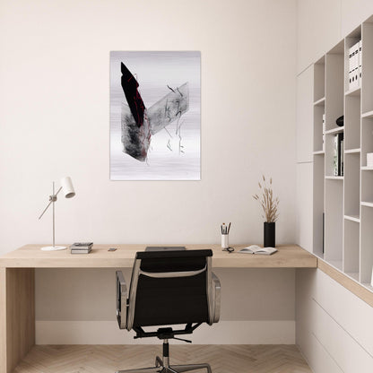 Katachi - Abstract Expressionism - Toko Shinoda Brushed Aluminum Print - 70x100 cm / 28x40 inches | Toko Shinoda Aluminum Print | Toko Shinoda Prints