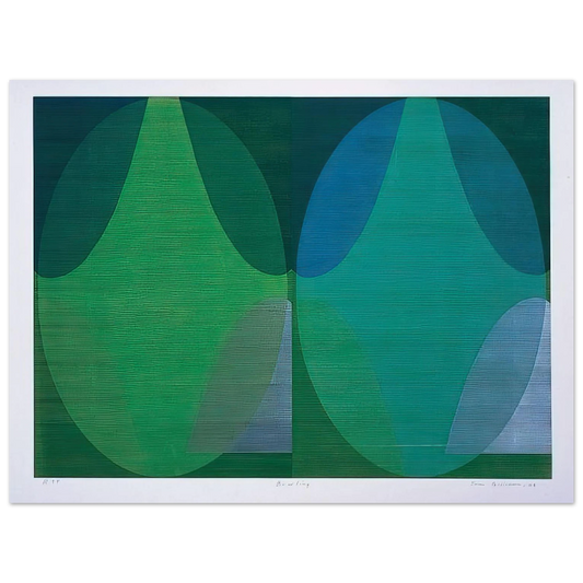 Sam Gilliam - Bowling Fine Art Poster - Default Title