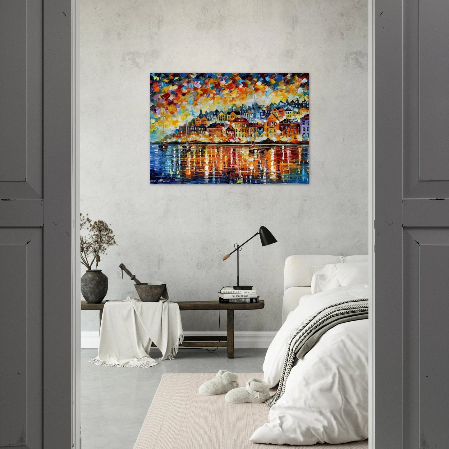 Leonid Afremov - Leonid Afremov Brushed Aluminum Print - 70x100 cm / 28x40 inches | Leonid Afremov Aluminum Print | Leonid Afremov Prints