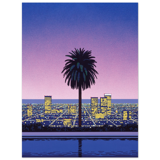 Hiroshi Nagai - Pacific Breeze 2 Wall Art - 21x29.7 cm / 8x12" - Fine Art Poster - -