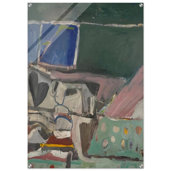 Berkeley #58 - Richard Diebenkorn Acrylic Print - 70x100 cm / 28x40″ inches