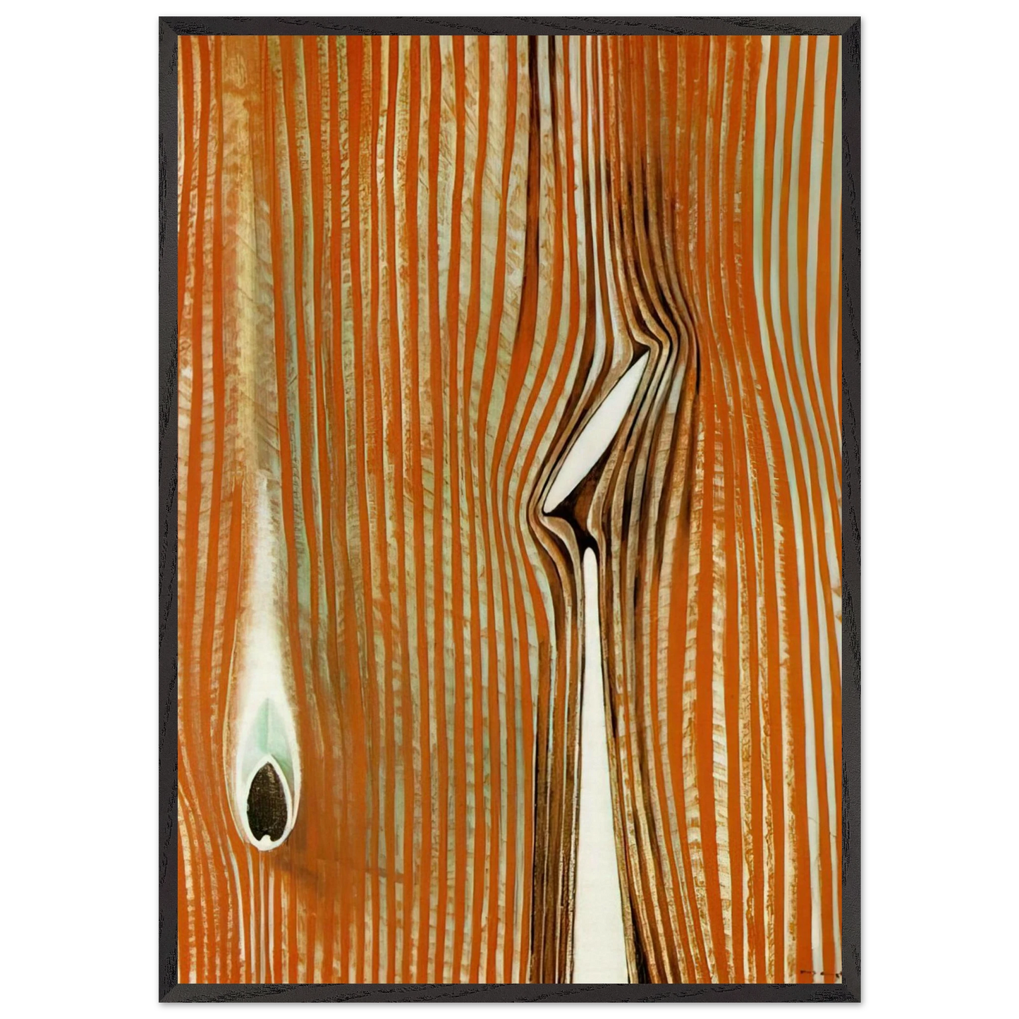 Blind swimmers Effect of a touch - Max Ernst Framed Art Print – Black Wooden Frame - Default Title - -Framed Art Print