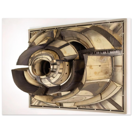Lee Bontecou - UNTITLED 1962 Fine Art Poster - Default Title