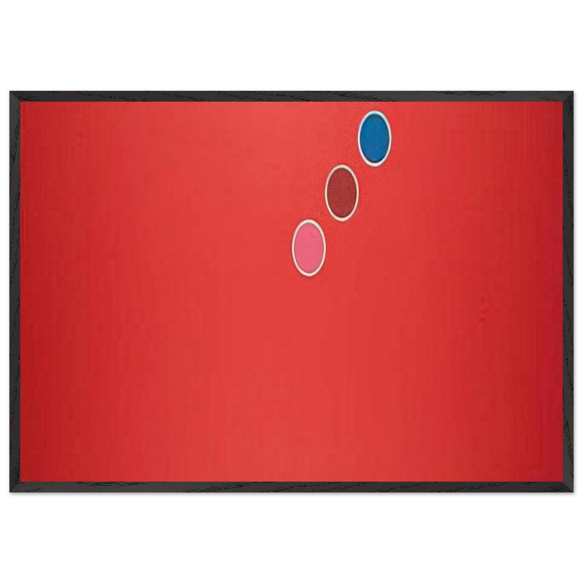 Untitled - 1970 N12 - Thomas Downing Framed Art Print – Black Wooden Frame - Default Title - -Framed Art Print