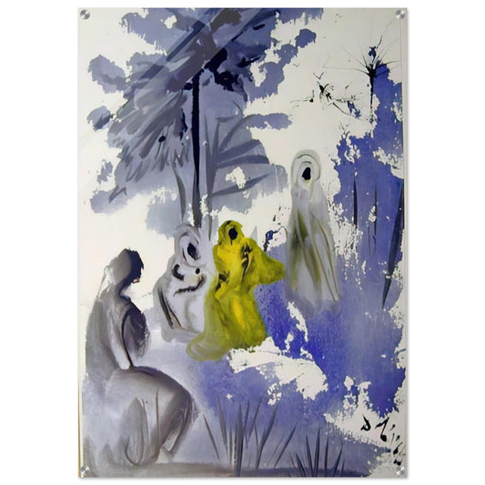 FAMILIA RUTH MOABITIDIS 1964 - Salvador Dali Acrylic Print - 70x100 cm / 28x40″ inches