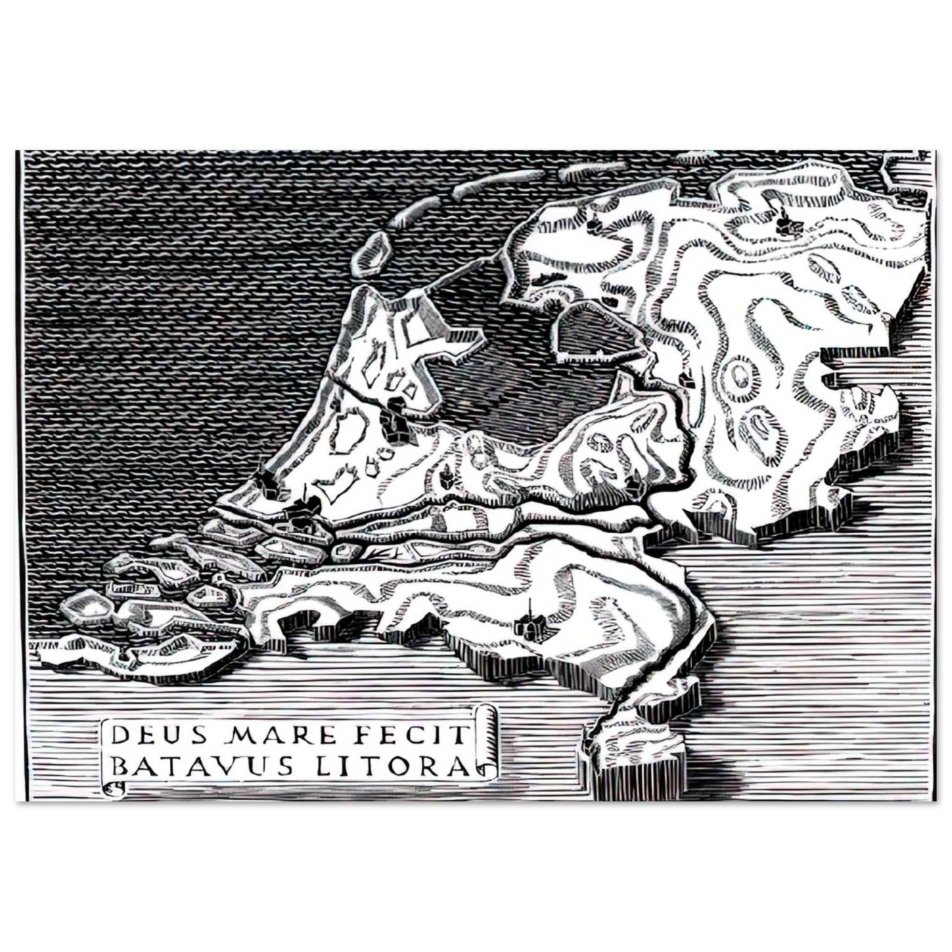 MC Escher - ESCHER (28) Wall Art - 60x80 cm / 24x32 inches - Premium Wooden Framed Poster With Fine Art Paper - Black frame