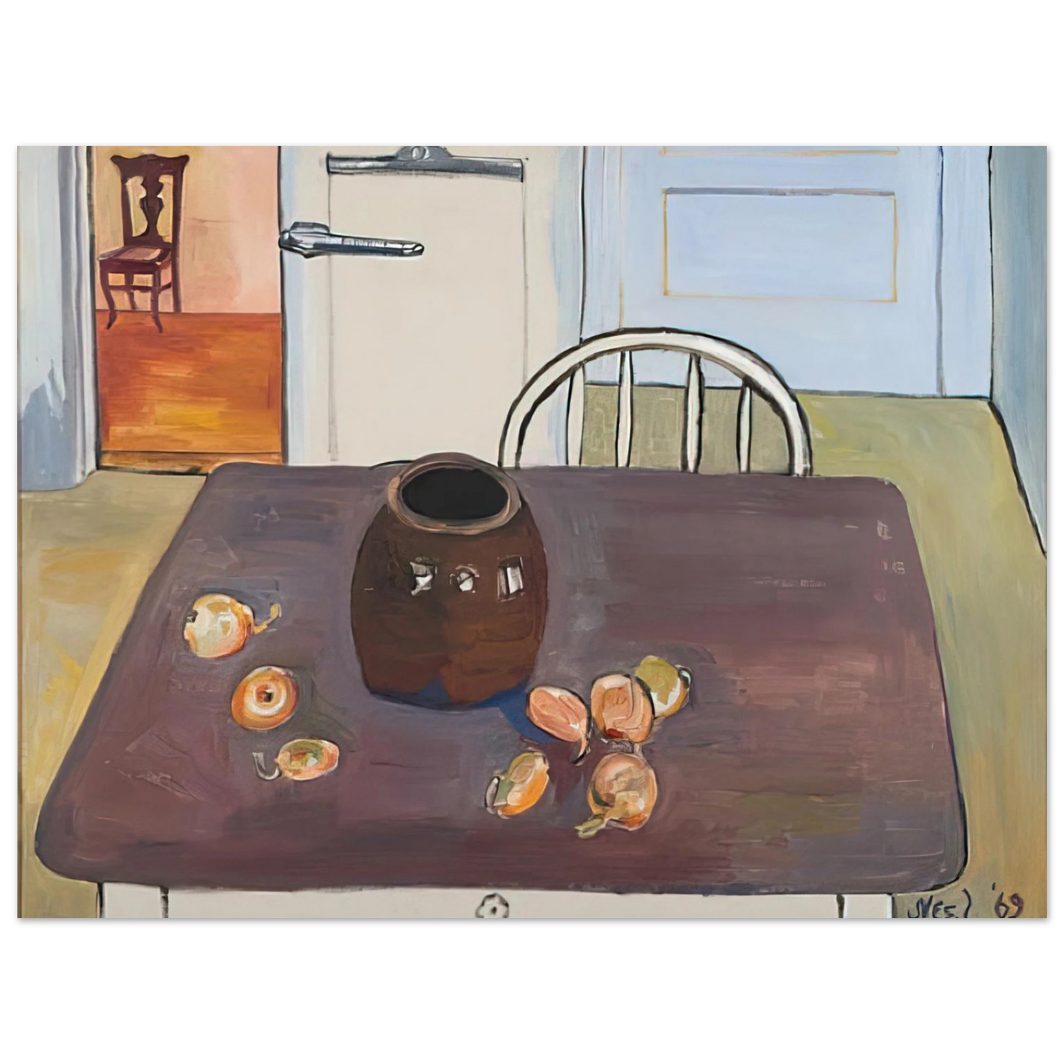 Alice Neel - Still Life Spring Lake  75x100 cm / 30x40inches Fine Art Poster