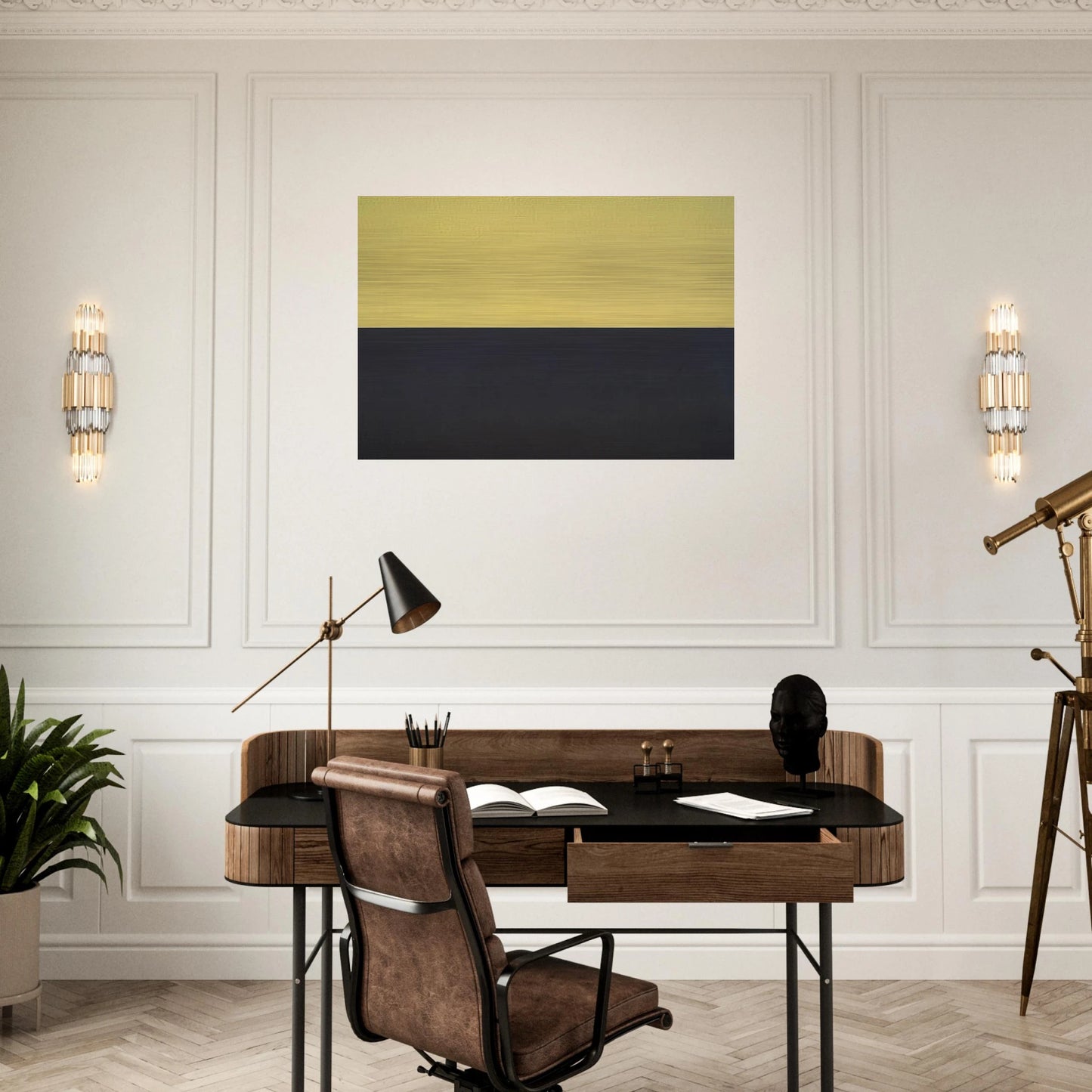 Rodeo - 1971 - Brice Marden Brushed Aluminum Print - 70x100 cm / 28x40 inches | Brice Marden Aluminum Print | Brice Marden Prints