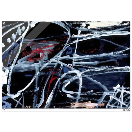 EPISODE - Jean Dubuffet Acrylic Print - 70x100 cm / 28x40″ inches