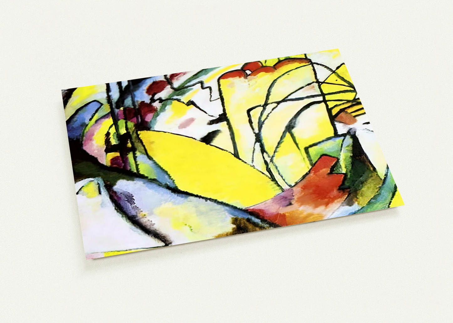 IMPROVISATION 10 1910 By Wassily Kandinsky Pack of 10 Post Cards | Wassily Kandinsky Post Cards | A6 (10.5 x 14.8 cm) - 4.1 x 5.8 inches
