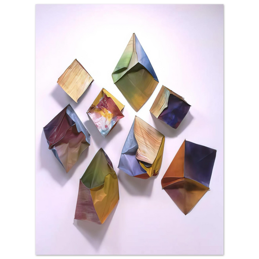 Sam Gilliam - Cubes Fine Art Poster - Default Title