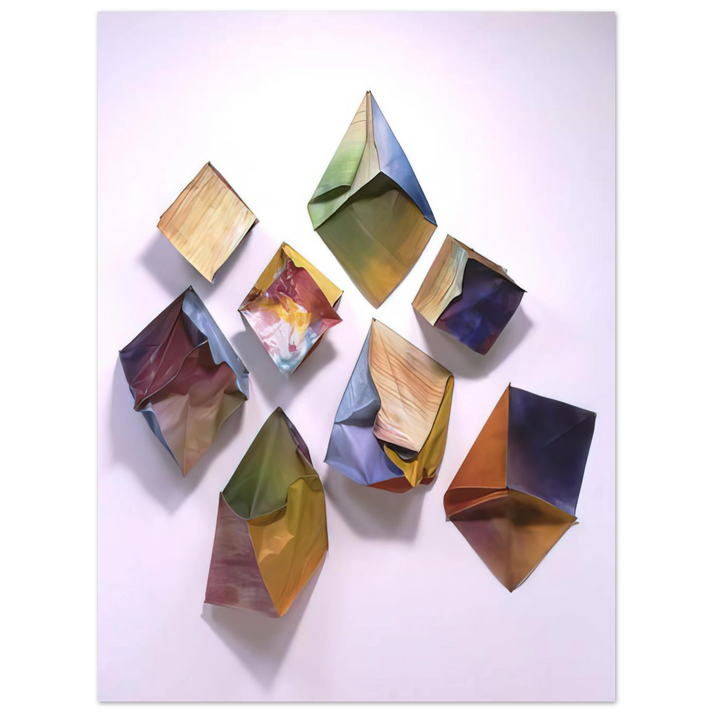 Sam Gilliam - Cubes  75x100 cm / 30x40inches Fine Art Poster