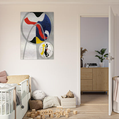 Project for the sculpture Bennett - Laszlo Moholy-Nagy Brushed Aluminum Print - 70x100 cm / 28x40 inches | Laszlo Moholy-Nagy Aluminum Print | Laszlo Moholy-Nagy Prints