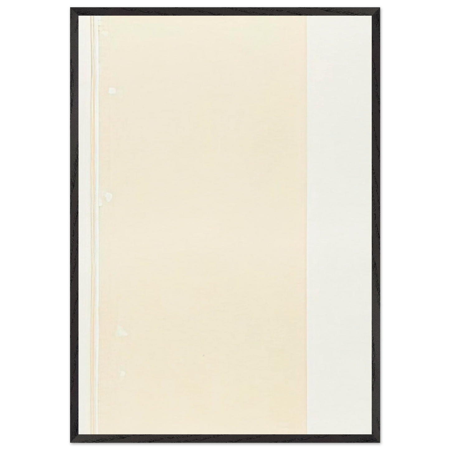 The Station of the Cross - Tenth Station - Barnett Newman Framed Art Print – Black Wooden Frame - Default Title - -Framed Art Print