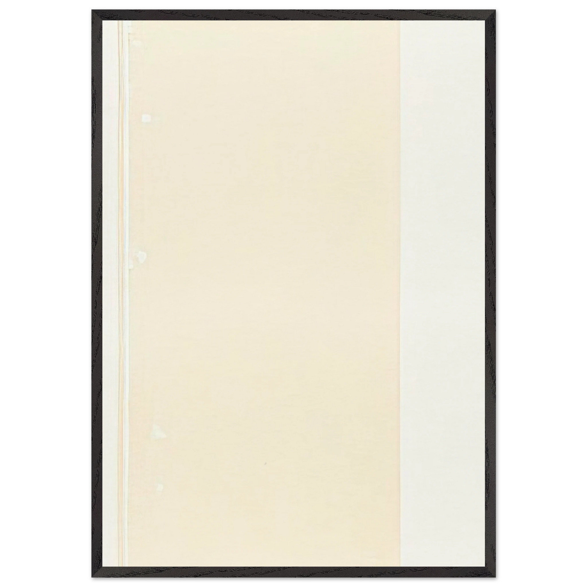 The Station of the Cross - Tenth Station - Barnett Newman Framed Art Print – Black Wooden Frame - Default Title - -Framed Art Print