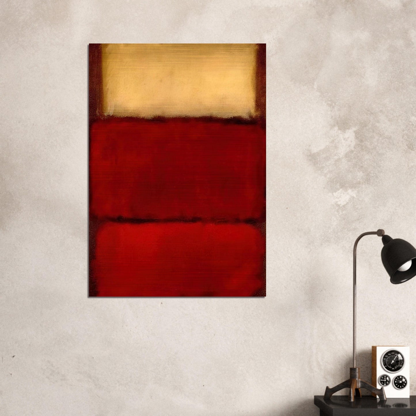 Red - 1964 - Mark Rothko Brushed Aluminum Print - 70x100 cm / 28x40 inches | Mark Rothko Aluminum Print | Mark Rothko Prints