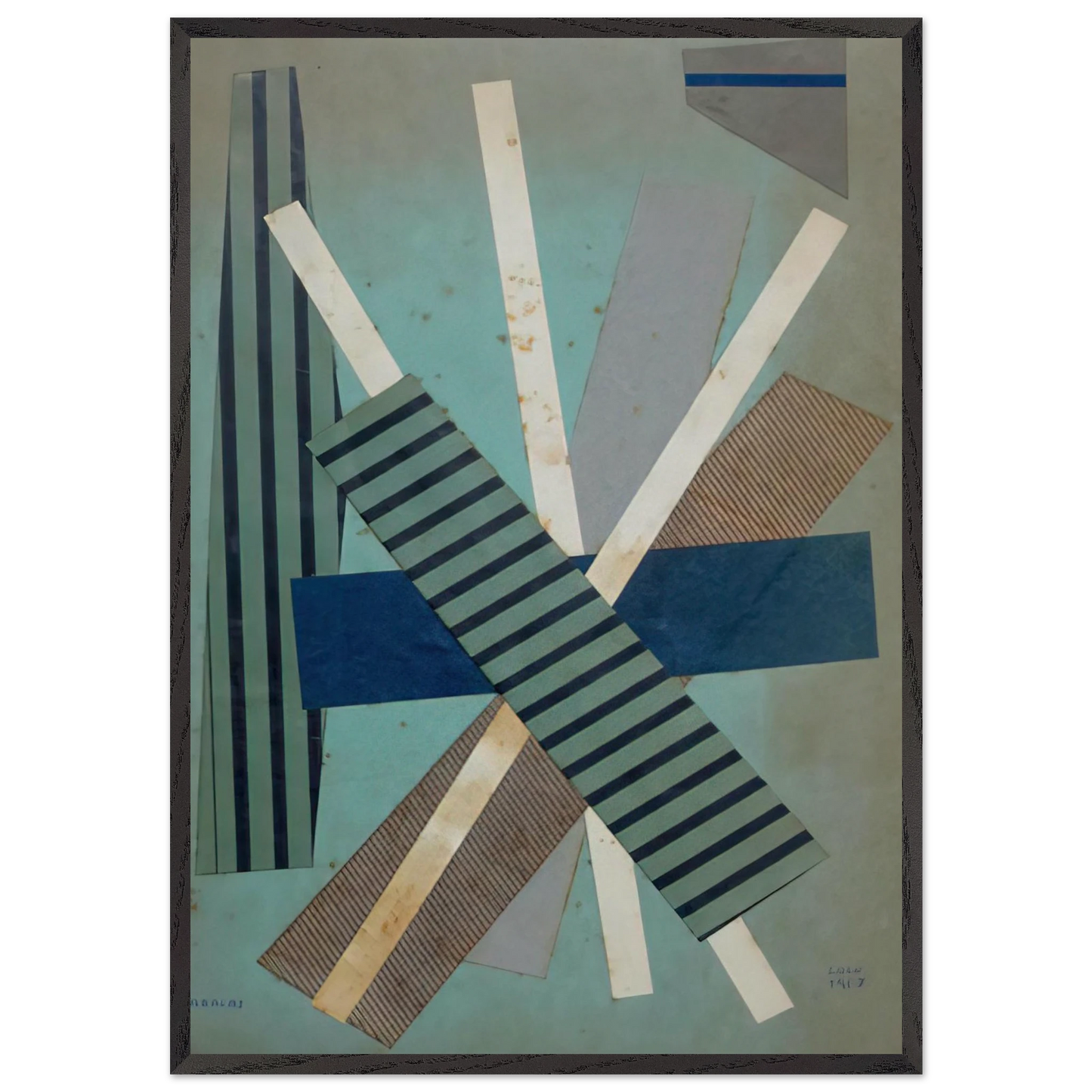 Caracas - 1957 1 - Lolo Soldevilla Framed Art Print – Black Wooden Frame - Default Title - -Framed Art Print