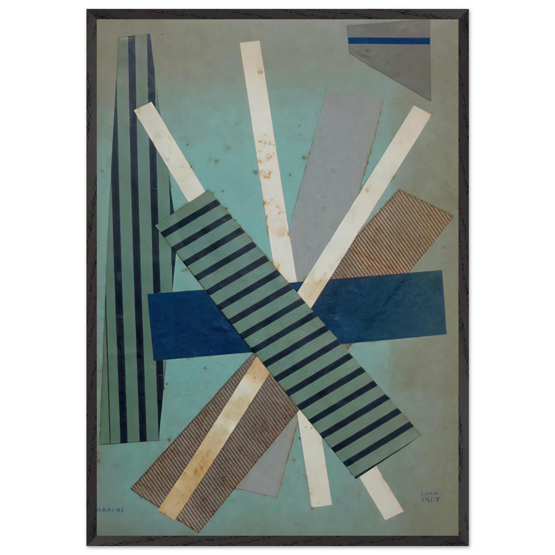 Caracas - 1957 1 - Lolo Soldevilla Framed Art Print – Black Wooden Frame - Default Title - -Framed Art Print