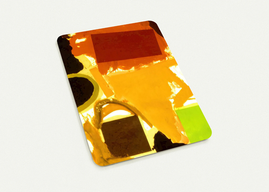 Abstract Painting with Boxes 2 - 1963 By Ronnie Landfield Pack of 10 Post Cards | Ronnie Landfield Post Cards | A6 (10.5 x 14.8 cm) - 4.1 x 5.8 inches