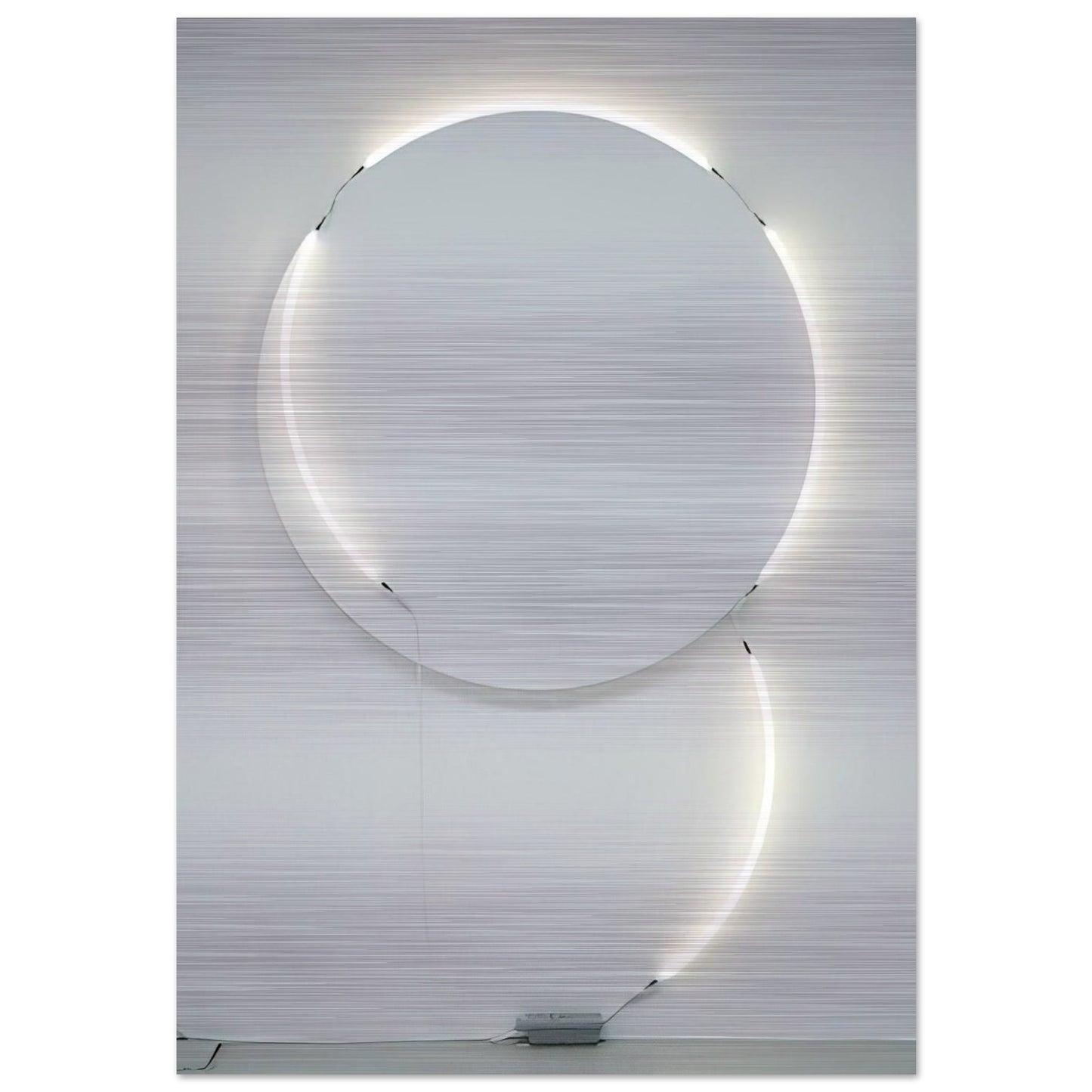 Stall No. 5 - 2005 - Francois Morellet Brushed Aluminum Print - 70x100 cm / 28x40 inches | Francois Morellet Aluminum Print | Francois Morellet Prints