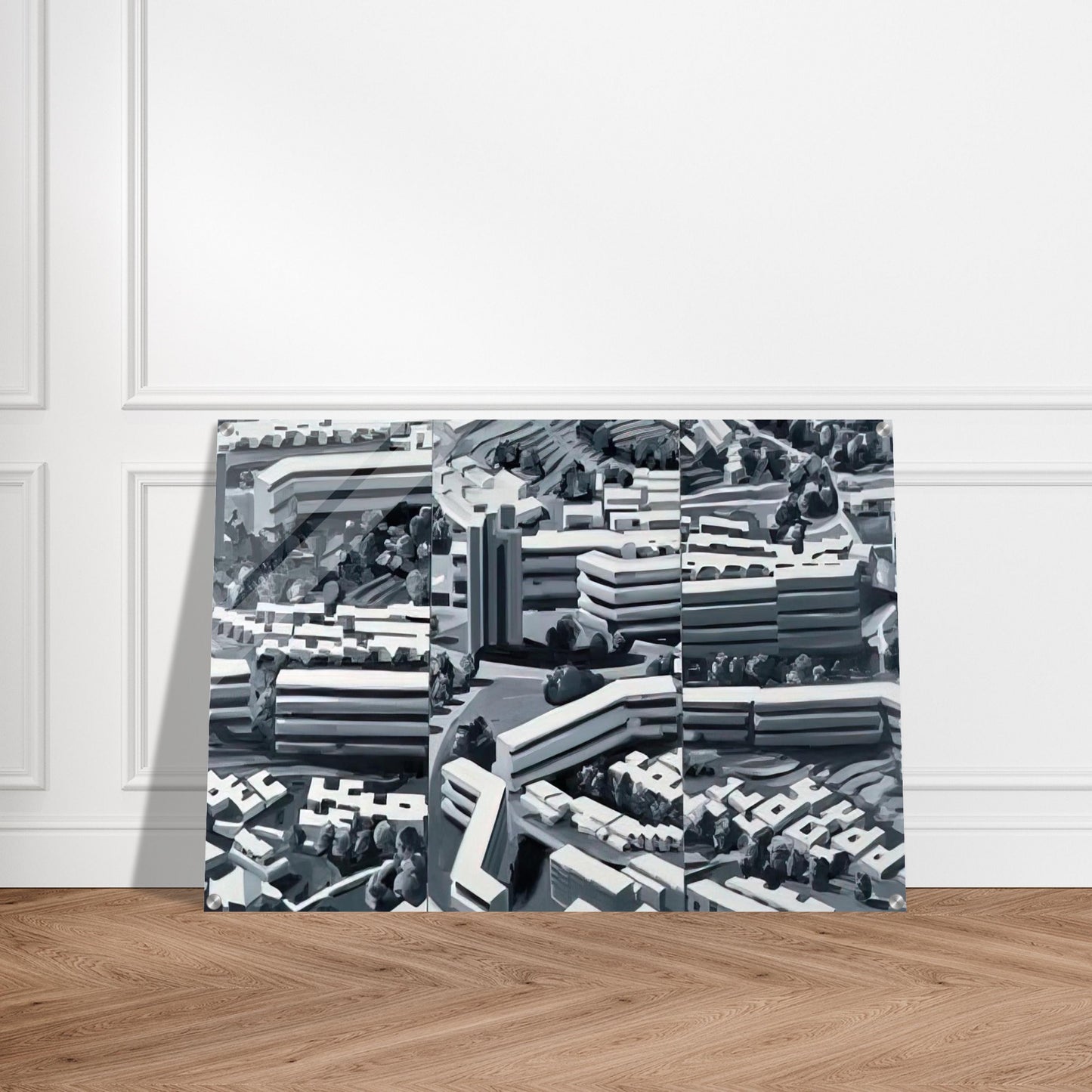TOWNSCAPE TR 1969 - Gerhard Richter Acrylic Print - 70x100 cm / 28x40″ inches