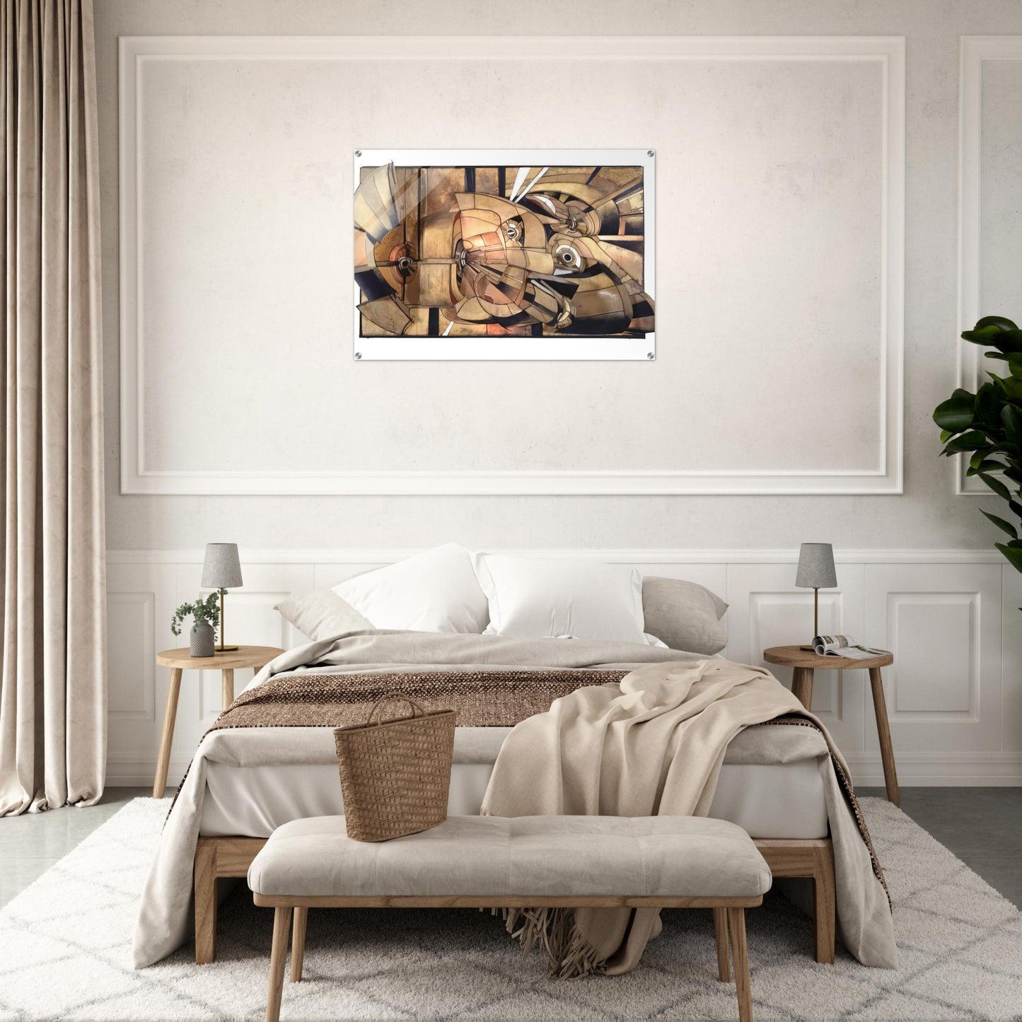 UNTITLED 1966 - Lee Bontecou Acrylic Print - 70x100 cm / 28x40″ inches | Lee Bontecou Wall Art | Lee Bontecou Prints