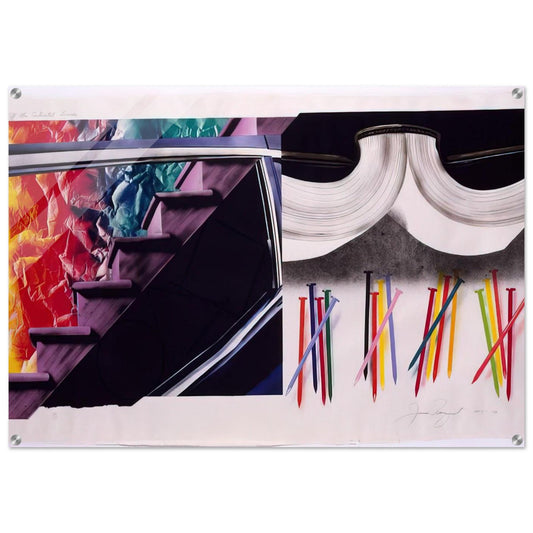 Off the Continental Divide - James Rosenquist Acrylic Print - 70x100 cm / 28x40″ inches | James Rosenquist Wall Art | James Rosenquist Prints