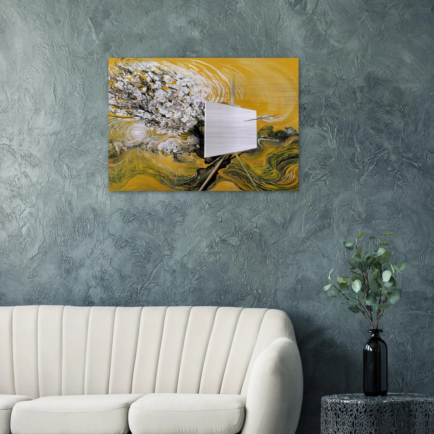 The Blossom Tree - 1982 - Brett Whiteley Brushed Aluminum Print - 70x100 cm / 28x40 inches | Brett Whiteley Aluminum Print | Brett Whiteley Prints