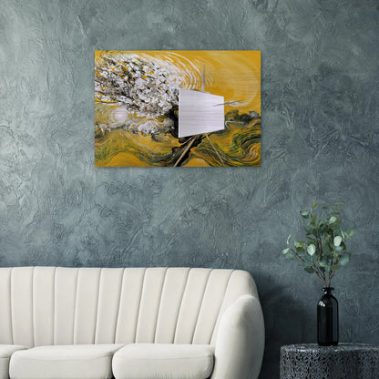 The Blossom Tree - 1982 - Brett Whiteley Brushed Aluminum Print - 70x100 cm / 28x40 inches | Brett Whiteley Aluminum Print | Brett Whiteley Prints