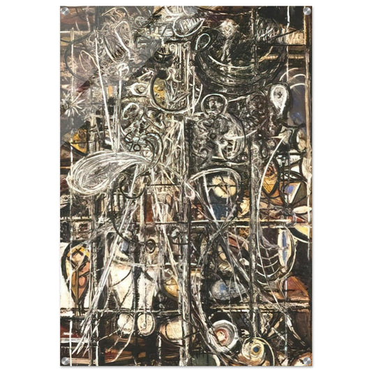 Figure - Richard Pousette-Dart Acrylic Print - 70x100 cm / 28x40″ inches