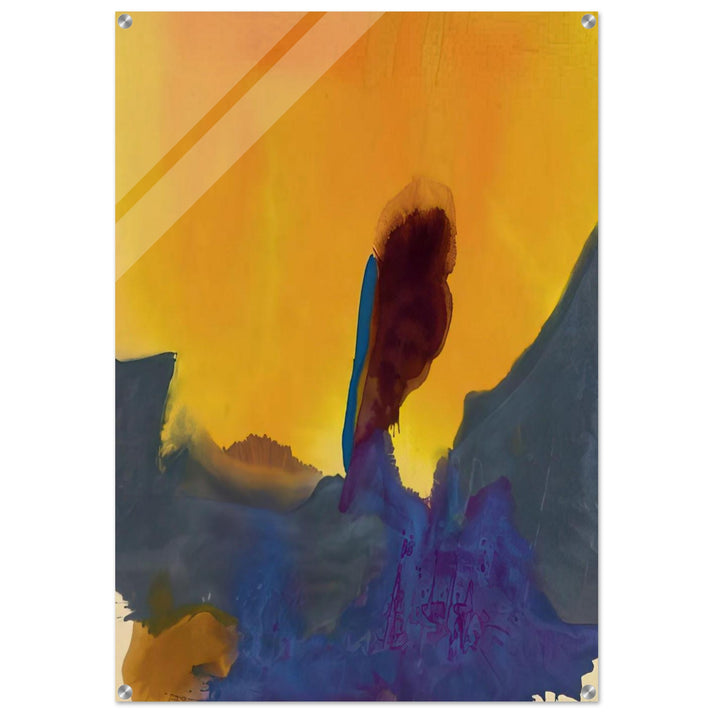 Glow II - 1968 - Helen Frankenthaler Acrylic Print - 70x100 cm / 28x40″ inches | Helen Frankenthaler Wall Art | Helen Frankenthaler Prints