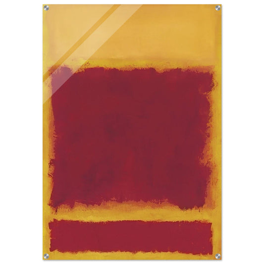 Composition - 1958 - Mark Rothko Acrylic Print - 70x100 cm / 28x40″ inches | Mark Rothko Wall Art | Mark Rothko Prints