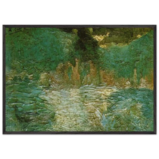 SEA VIEW 1919 - Salvador Dali Framed Art Print – Black Wooden Frame - Default Title - -Framed Art Print