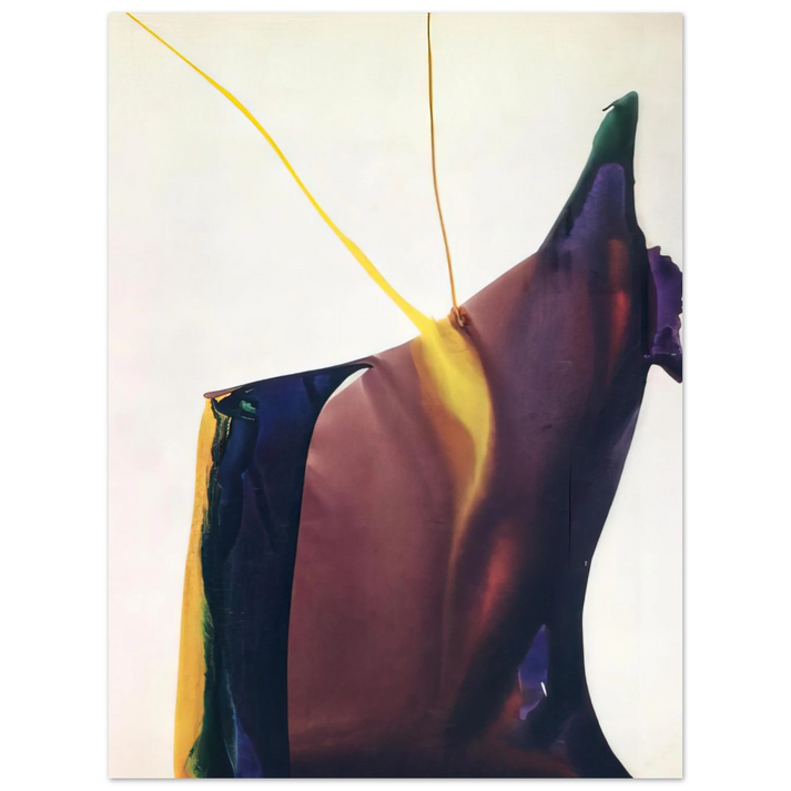 Paul Jenkins - Phenomena Yellow Strike  75x100 cm / 30x40inches Fine Art Poster