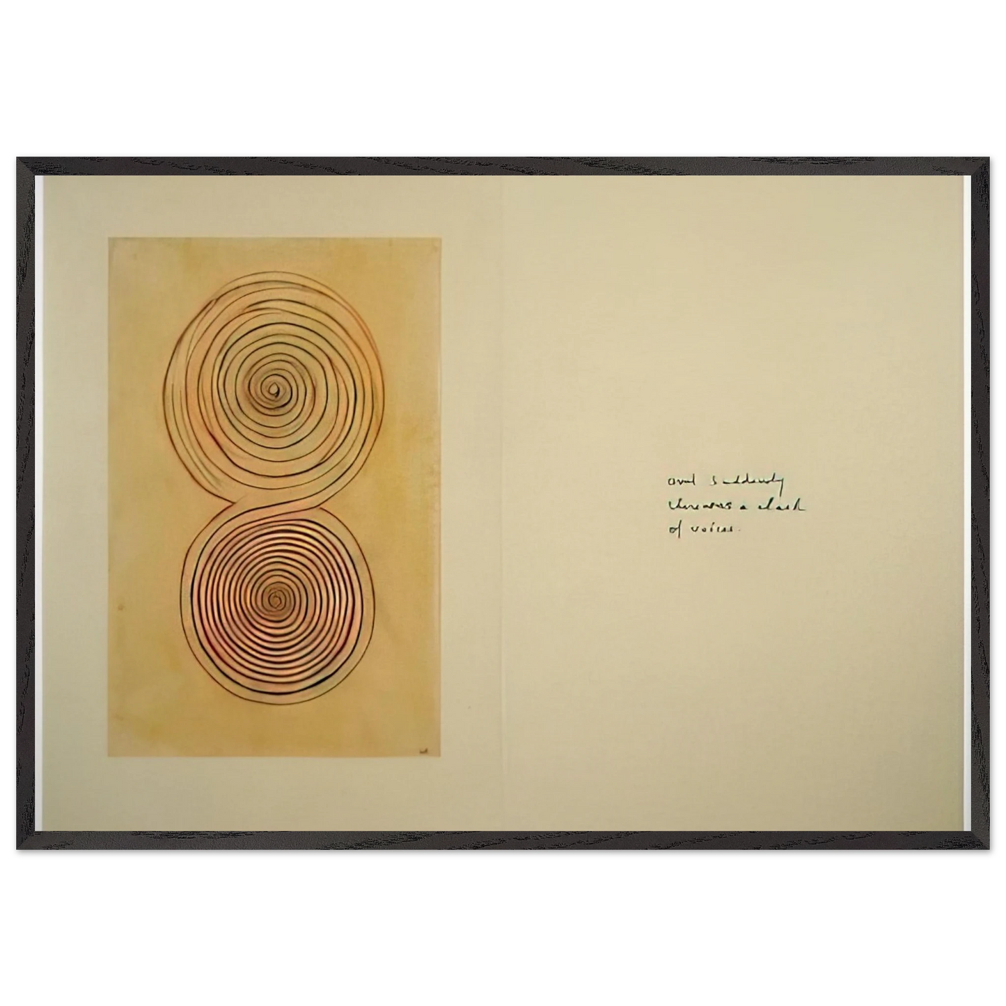 SUBLIMATION 2002 2 - Louise Bourgeois Framed Art Print – Black Wooden Frame - Default Title - -Framed Art Print