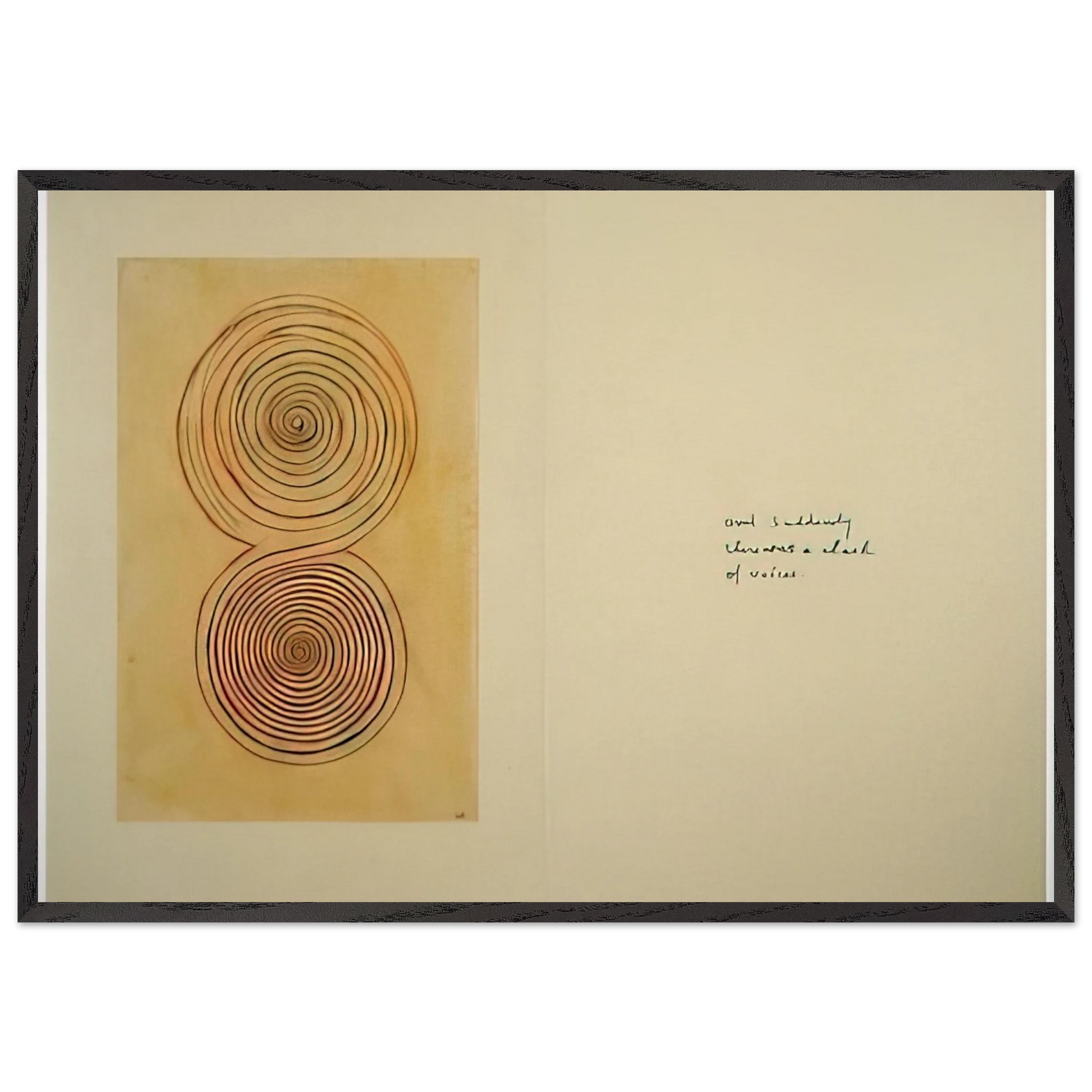 SUBLIMATION 2002 2 - Louise Bourgeois Framed Art Print – Black Wooden Frame - Default Title - -Framed Art Print