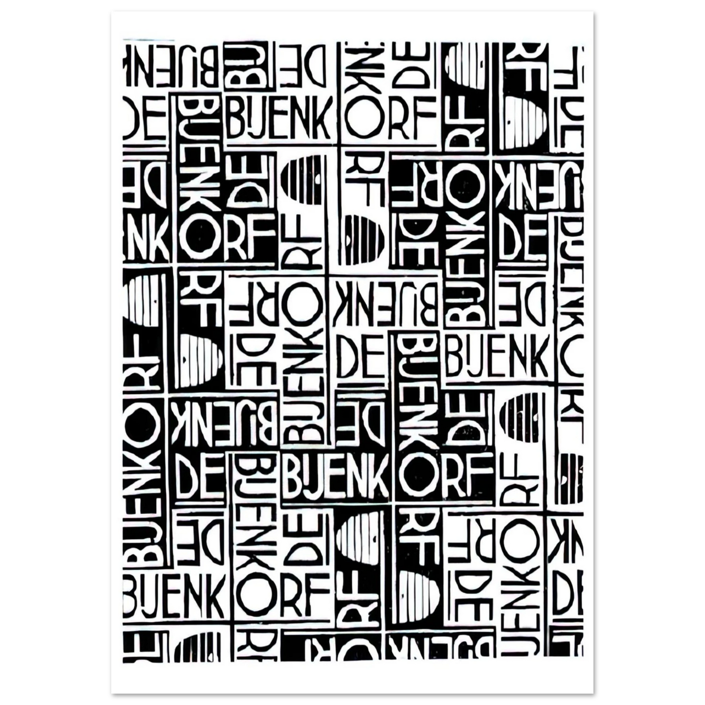 MC Escher - ESCHER (18) Wall Art - 21x29.7 cm / 8x12" - Premium Wooden Framed Poster With Fine Art Paper - Black frame