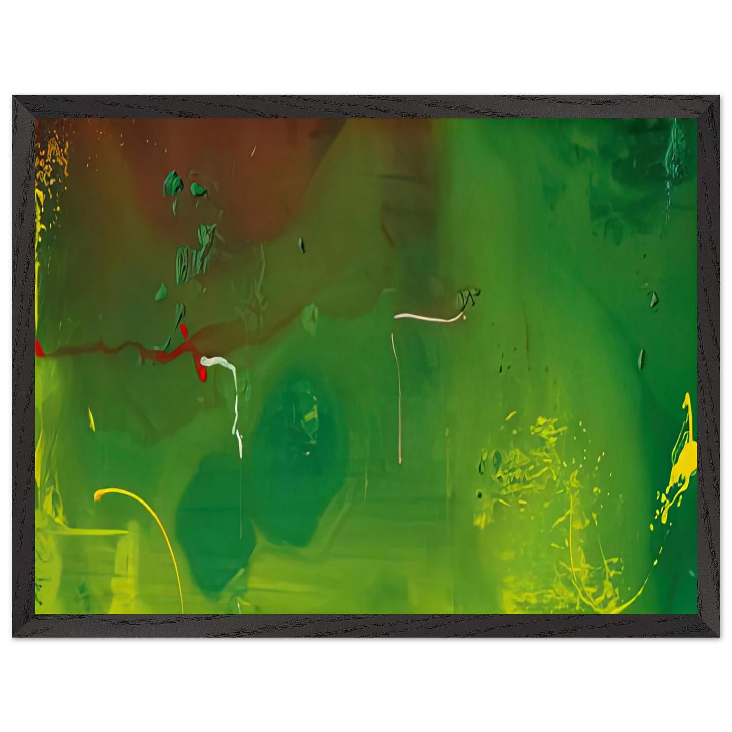 Helen Frankenthaler - Petroglyphs, 1990- Wall Art - 30x40 cm / 12x16 inches - Fine Art Poster - -