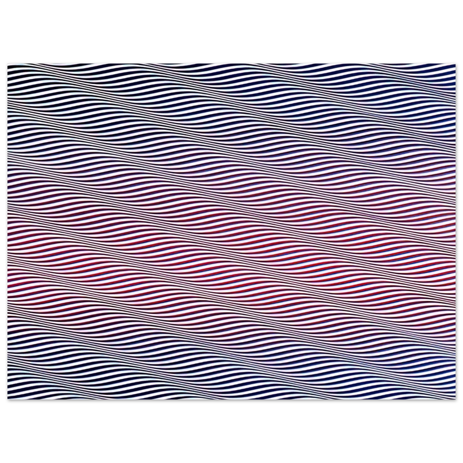 Bridget Riley - CATARACT 3 1967 Fine Art Poster - Default Title