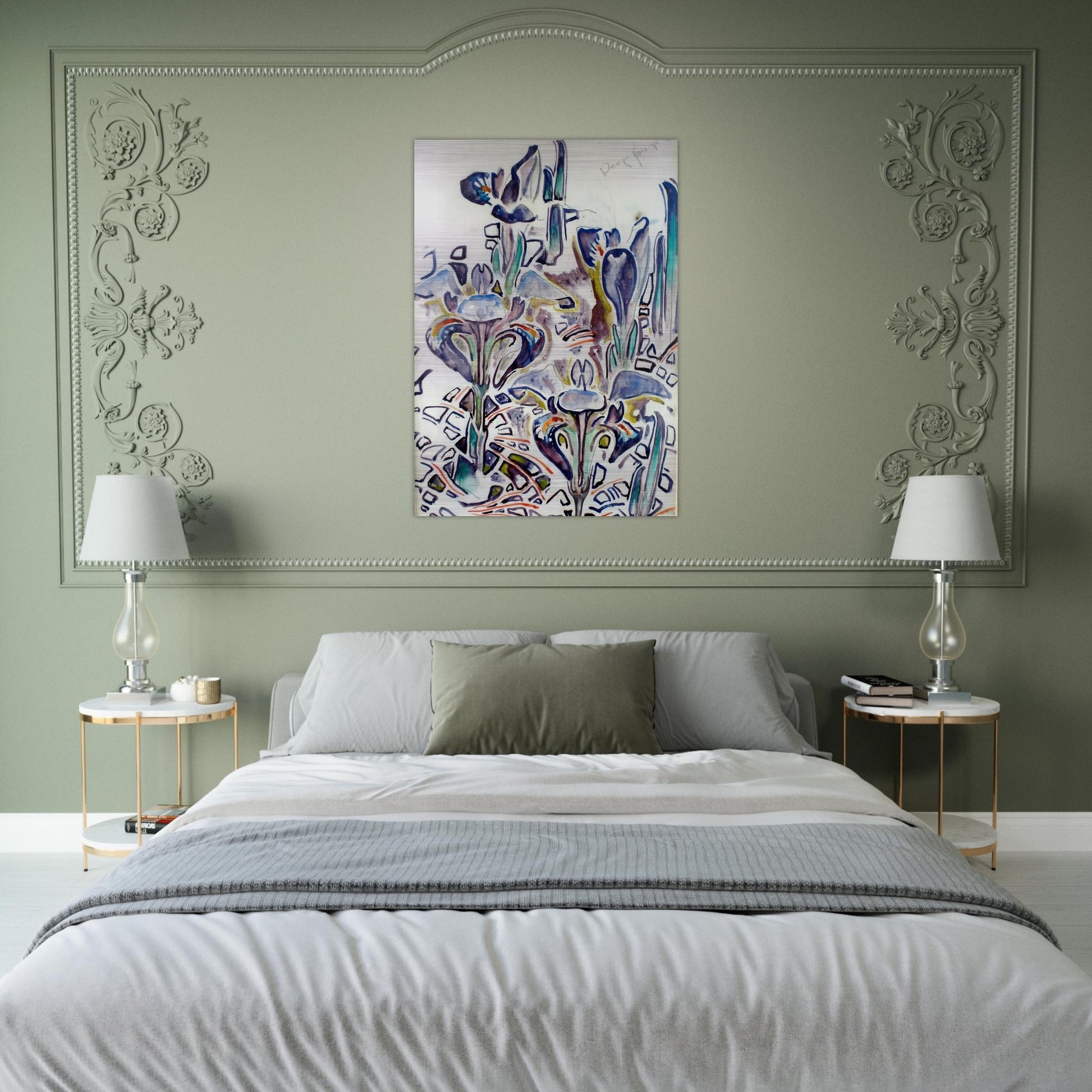 Walter Anderson - Walter Anderson Brushed Aluminum Print - 70x100 cm / 28x40 inches | Walter Anderson Aluminum Print | Walter Anderson Prints