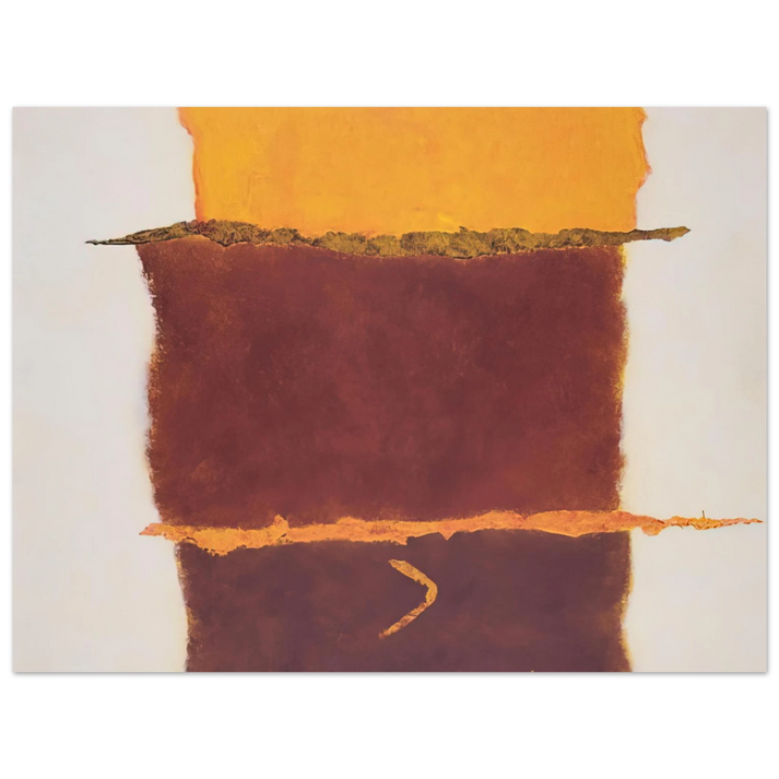 Theodoros Stamos - Infinity Field, Lefkada Series #11 - 1978  75x100 cm / 30x40inches Fine Art Poster