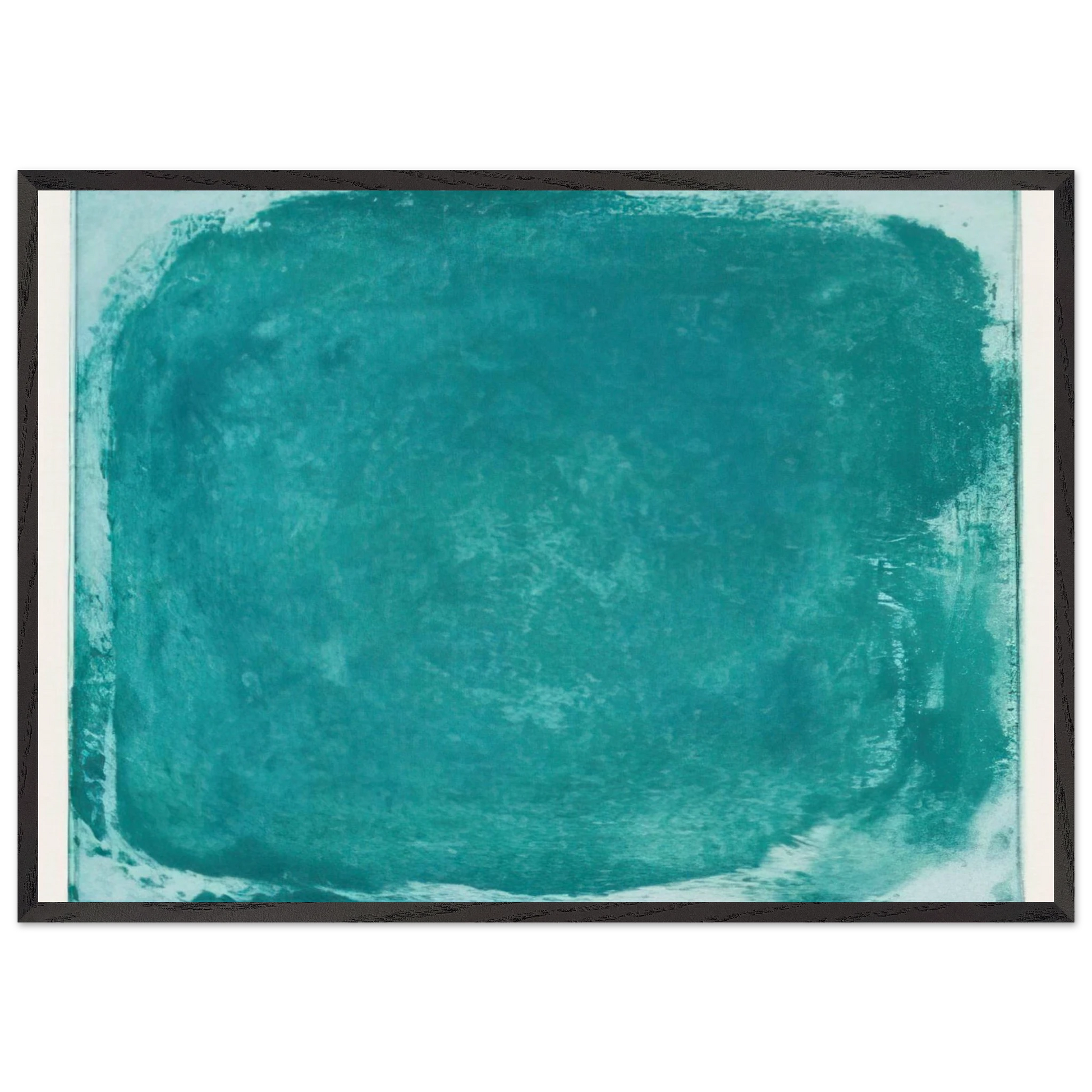 UNTITLED 1992 - Gotthard Graubner Framed Art Print – Black Wooden Frame - Default Title - -Framed Art Print