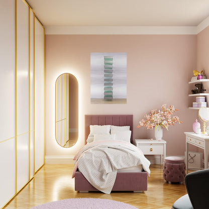 Untitled Bernstein 89-1 - 1989 - Donald Judd Brushed Aluminum Print - 70x100 cm / 28x40 inches | Donald Judd Aluminum Print | Donald Judd Prints